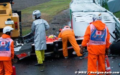 Bianchi head impact measured at 254G - report