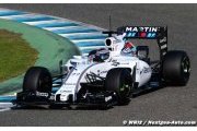 Bottas : la Williams FW37 a bien débuté sa carrière