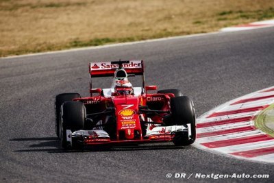 Raikkonen a bien constaté les progrès de la Ferrari