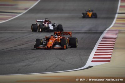 Vettel s’en sort sans pénalité sur la grille à Bahreïn