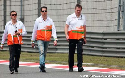 Di Resta et Sutil ne sont pas en froid