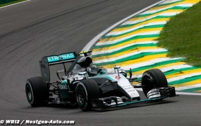 Brésil&nbsp;: une pole de plus pour Rosberg