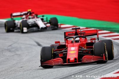 Les pilotes Ferrari s’inquiètent d’être en lutte dans le peloton