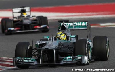 Rosberg aime beaucoup la nouvelle Mercedes W04