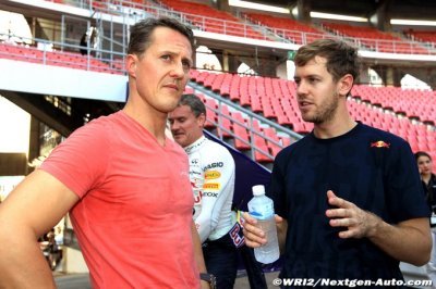 Vettel aurait énormément de questions à poser à Michael Schumacher