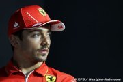 Leclerc s'attend à voir les 'faiblesses' de Ferrari à Djeddah