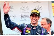 Ricciardo commence à aimer le champagne