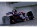 Toro Rosso clouée au garage en raison d'un problème moteur