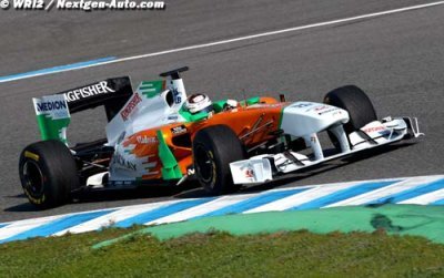 Sutil a tenté une simulation à 2 arrêts mais...