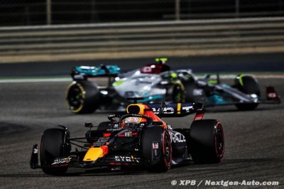 Verstappen pas déçu de sa 2e place sur la grille de Sakhir
