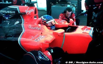 Charles Pic en essais aéros pour Marussia