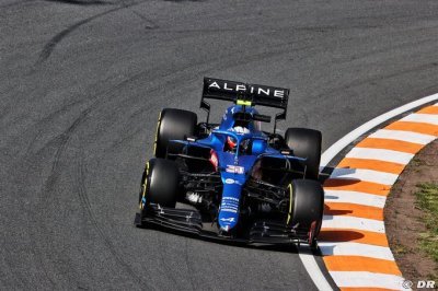 Ocon a toujours fini dans les points au GP de Russie