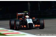 Une seule Force India en Q3, celle de Perez