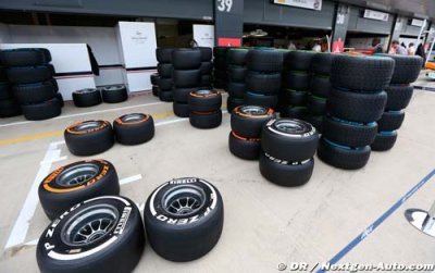 Teams test prototype hard tyres after rain at Silverstone