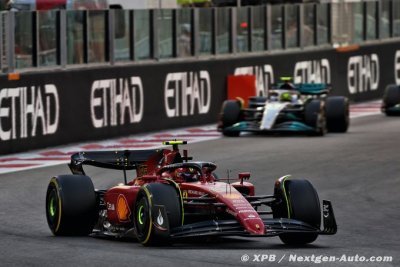 Sainz&nbsp;: La saison 2022 de Ferrari a été bonne
