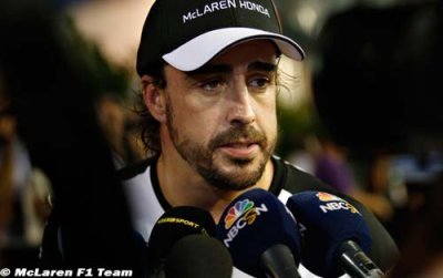 Alonso&nbsp;: Je serai là en 2016