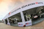 Les pilotes Toyota sont heureux de retrouver l'asphalte