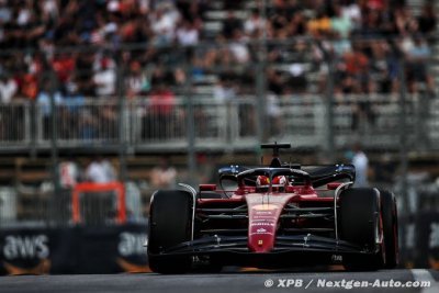Leclerc reste optimiste à Montréal malgré sa pénalité