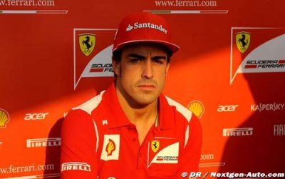 Alonso n’est pas satisfait de sa F2012...