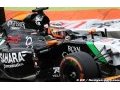 Force India en retrait malgré le moteur Mercedes