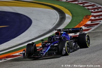 Albon a ’mieux supporté’ Singapour qu’il ne le pensait