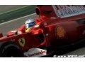 Ferrari tests shark fin engine cover in Spain