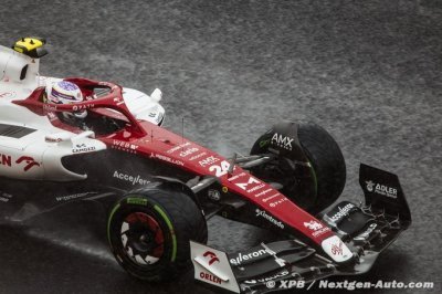 Alfa Romeo F1&nbsp;: Bottas à l’arrêt en Libres 1, Zhou sauve la journée