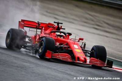 Hungaroring, FP2: Vettel tops wet second practice in Hungary