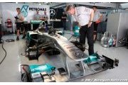Mercedes : la F1 W03 manquera la première séance d'essais