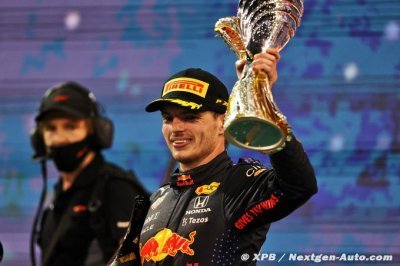 Verstappen&nbsp;: Un dernier tour, qui aurait pu ne pas payer, marqué par une crampe