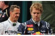 Vettel, favori pour le titre selon Schumacher