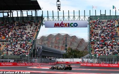 Qualifying - Mexico GP report: Lotus Mercedes