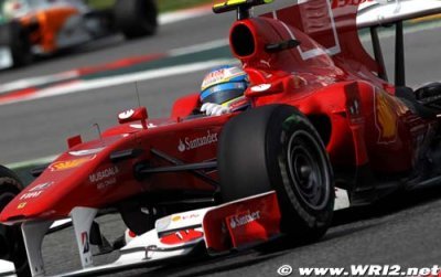 Alonso consistently faster than Massa - Heidfeld