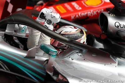 Hamilton ne s’attendait pas à pointer en tête à la pause