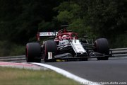 Raikkonen peste contre une journée perdue en Hongrie