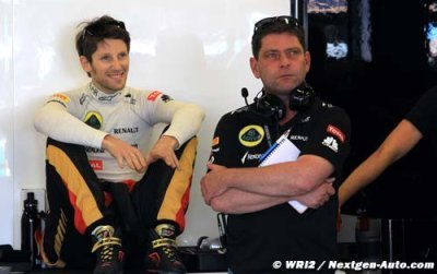 Grosjean&nbsp;: J’ai encore failli empaler les mecs de devant