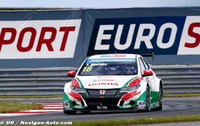 Tiago Monteiro marque des points importants en Chine