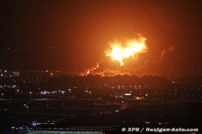 F1 banned driver comments after missile attack