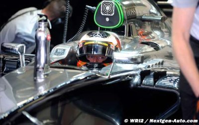 Vandoorne seul pilote au volant de la McLaren MP4-29H Honda