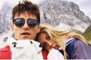Leclerc leaves girlfriend to focus on F1
