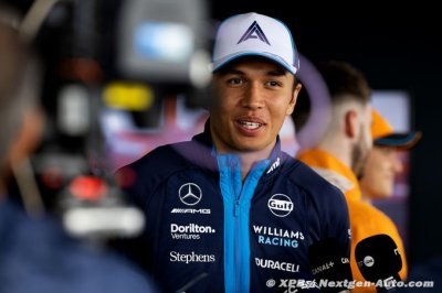 Williams F1&nbsp;: Albon est impatient d’aller à Monza et Las Vegas