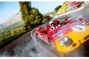Ricciardo en Alfa Romeo sur le tracé de la Targa Florio