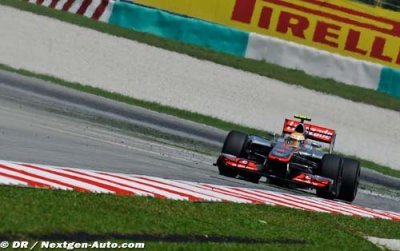McLaren visait le doublé sur le sec à Sepang