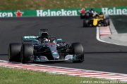 Mercedes progresse avec les pneus les plus tendres