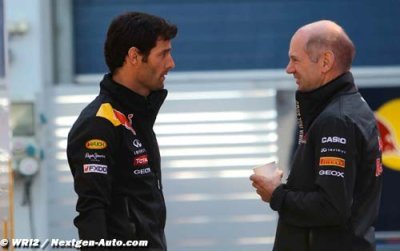 Newey espère que Webber restera chez Red Bull
