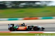 Qualifying Malaysian GP report: Force India Mercedes