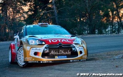 Kris Meeke émerge en 2ème position pour Citroën