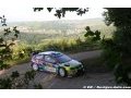 Latvala au pied du podium du Rallye d'Allemagne