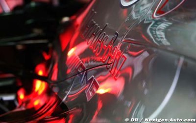 Fire brigade called for Mercedes V6 incident