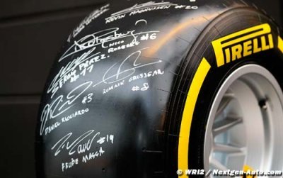 Pirelli&nbsp;: Un pneu de F1 pour soutenir la paix dans le monde